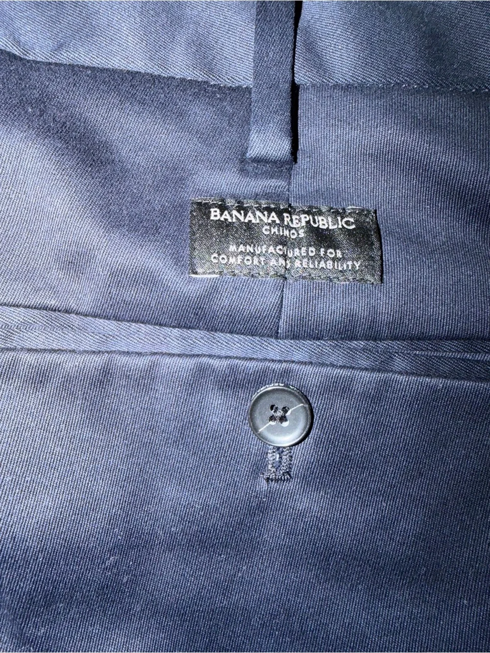 Banana Republic Navy Chino Pants